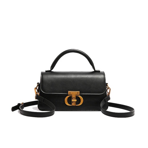 Small Leather Armpit Bags for Women, Chain Shoulder, Crossbody Bag,