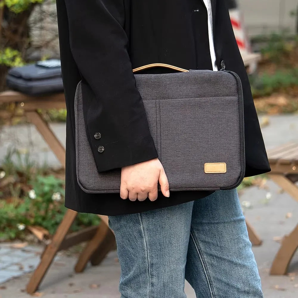 Laptop Sleeve Bag 14-15.6 Inch Notebook Pouch for Men's Shockproof