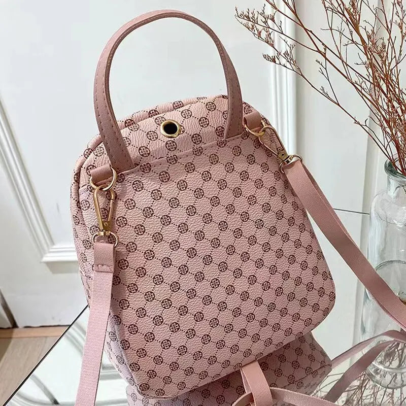 Classic Women Backpack Fashion School Bags Female Daily Shopping Girl