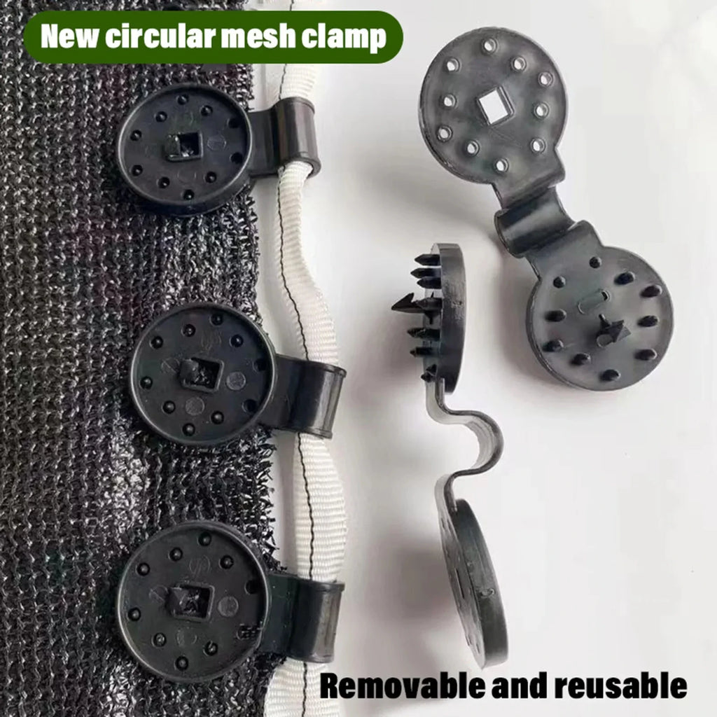 10/20/50100pcs Awning Plastic Clips Outdoor Shade Cloth Net Clip