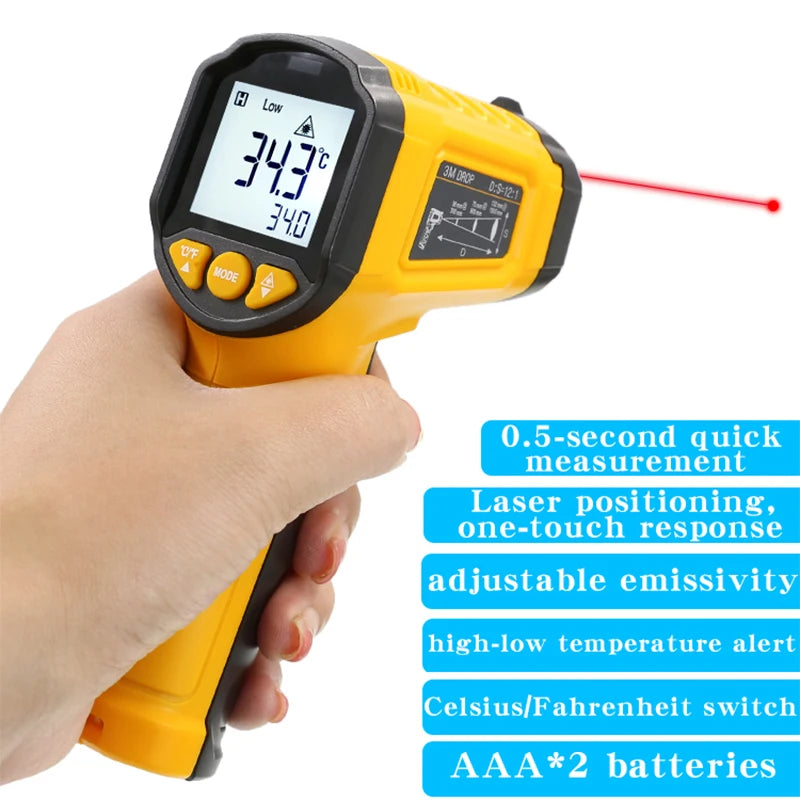 TS380 Infrared Non-Contact HYTAIS Thermometer Handheld Industrial