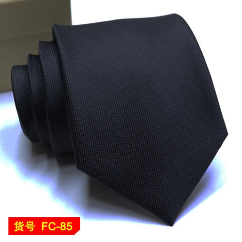 67 Styles Men's Ties Solid Color Stripe Flower Floral 7-8cm Jacquard