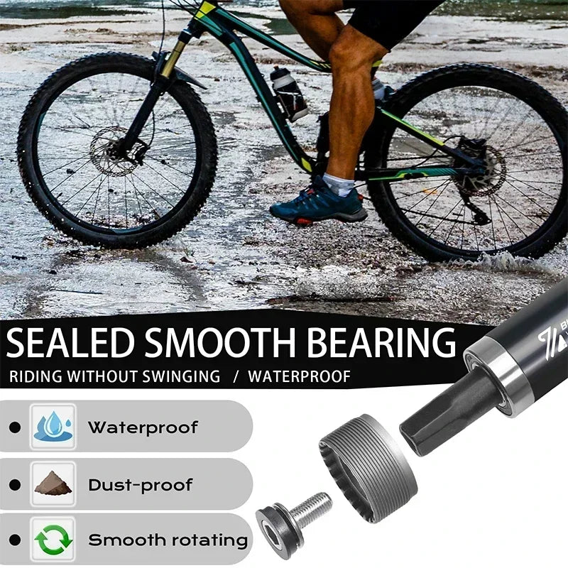 BUCKLOS Bicycle Bottom Bracket Road Mountain Bike Square Crank BB BB68