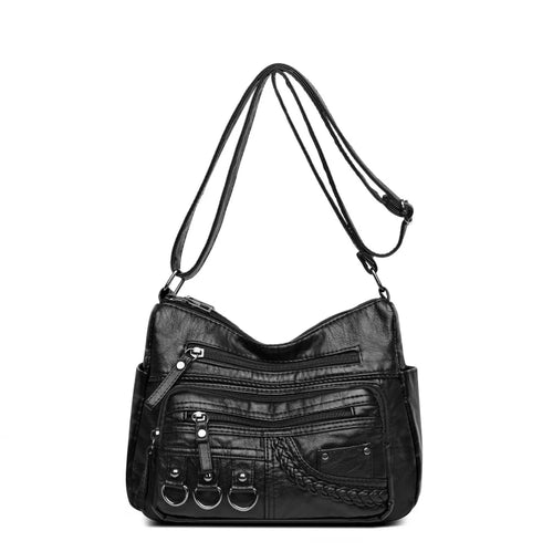Vintage Pu Leather Luxury Purses and Handbags 2023 High Quality
