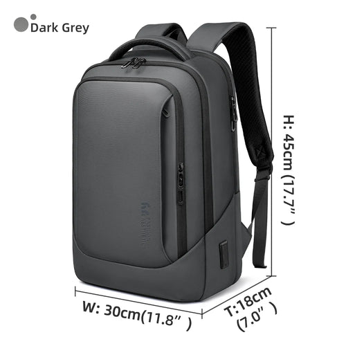 HK Men's Designer Laptop Bag Waterproof School Bags for College Boys