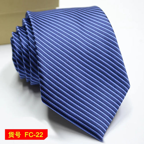 67 Styles Men's Ties Solid Color Stripe Flower Floral 7-8cm Jacquard