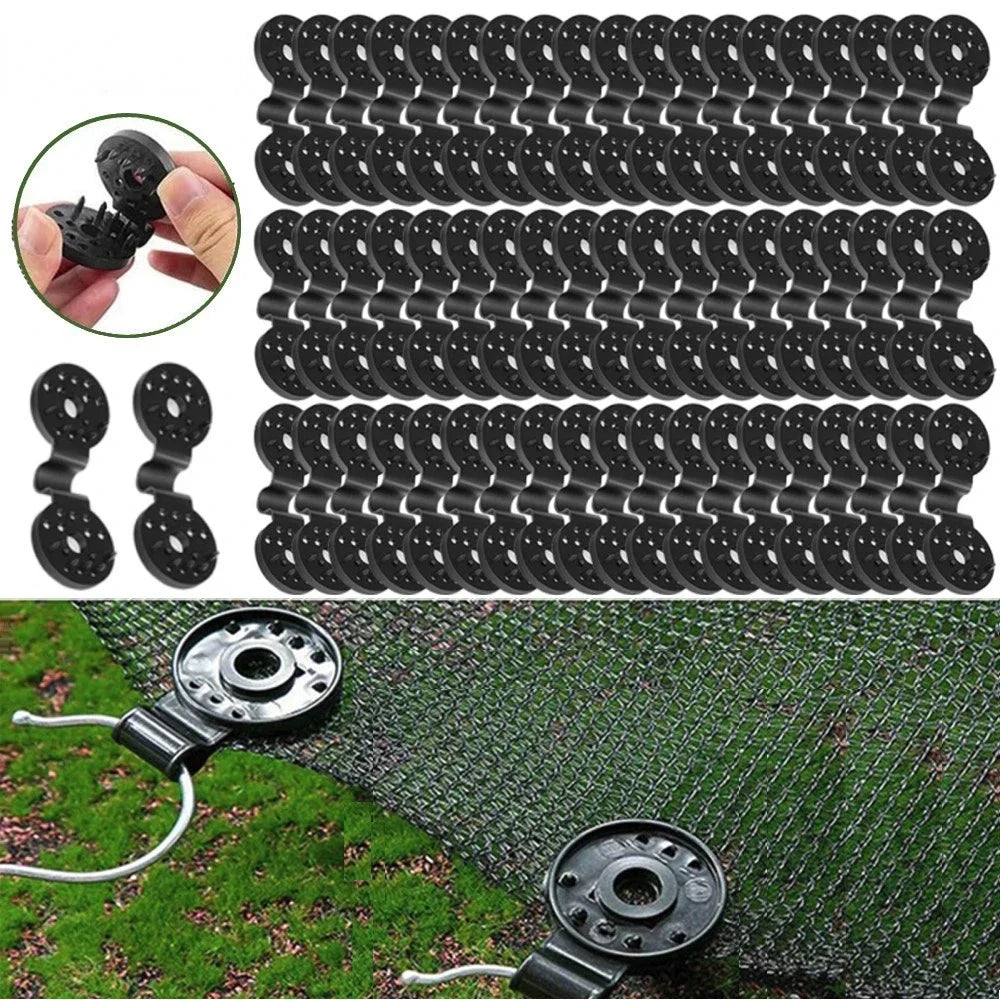 10/20/50100pcs Awning Plastic Clips Outdoor Shade Cloth Net Clip