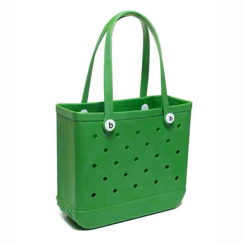 M/L/XL Beach Bag Fashion EVA Waterproof Rubber Picnic Storage Basket