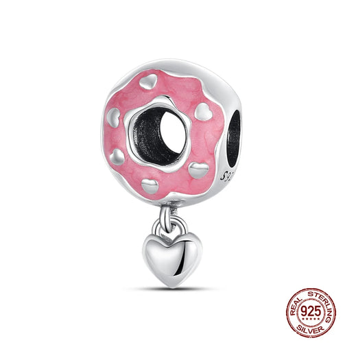 925 Sterling Silver Chameleon Luminous Firefly Butterfly Charms Beads