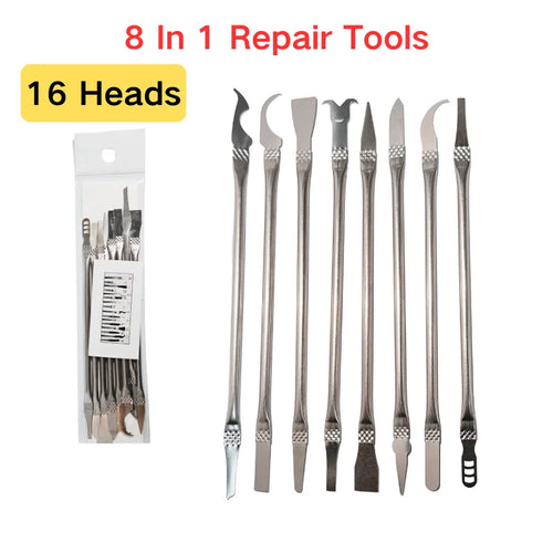 8 In 1 CPU IC  Phone Repair Tools Glue Remover Chip Repair Thin Blades