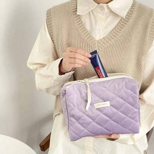 Large Capacity Women's Cosmetic Bags Cases Casual Ladies Small Storage