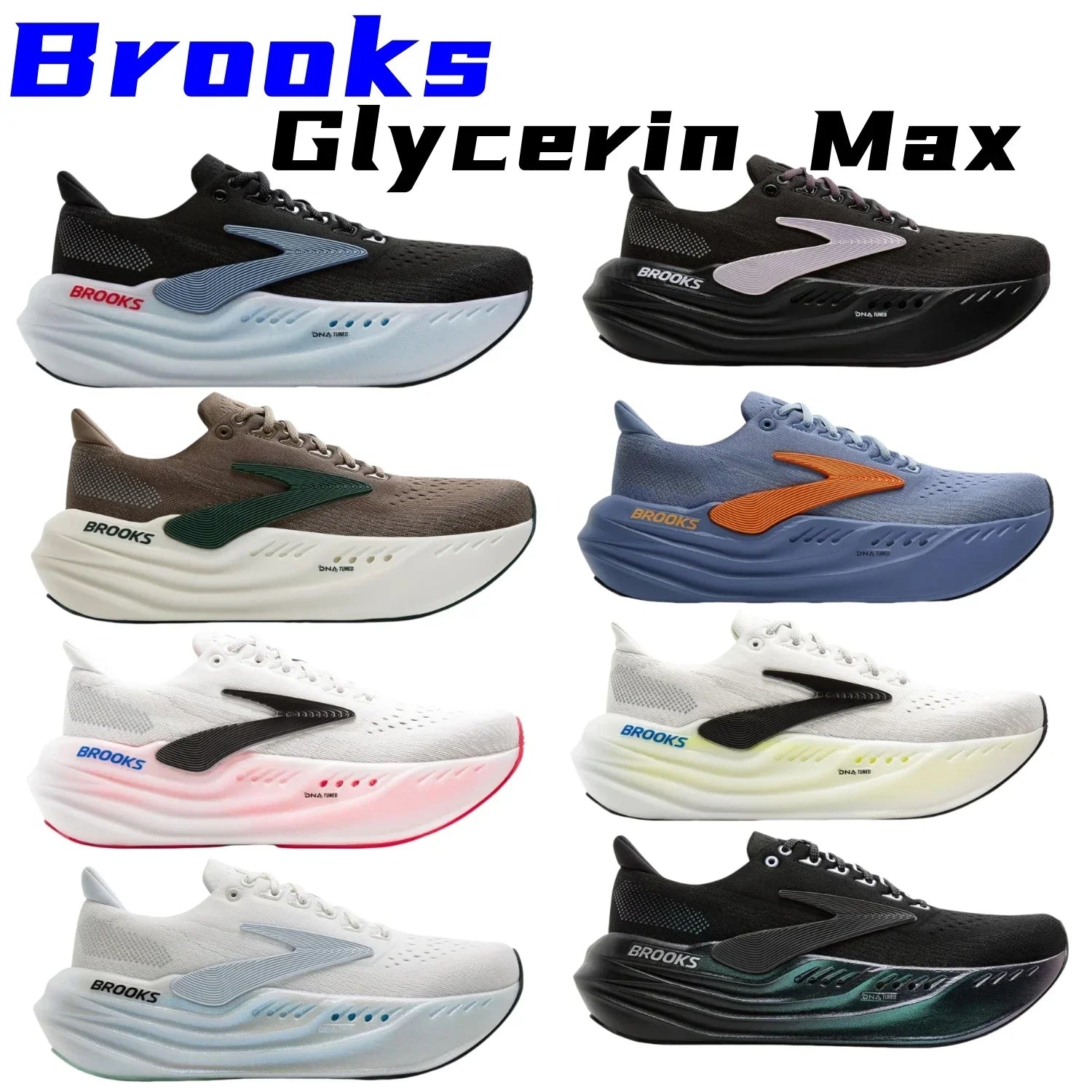 Brooks Glycerin Max Neutral Running & Walking Shoe Men’s&Women’s