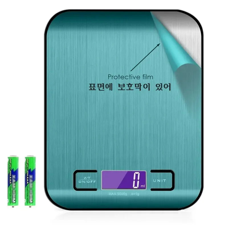 Battery Stainless Steel Electronic Scale Kitchen Electronic Scale 10KG