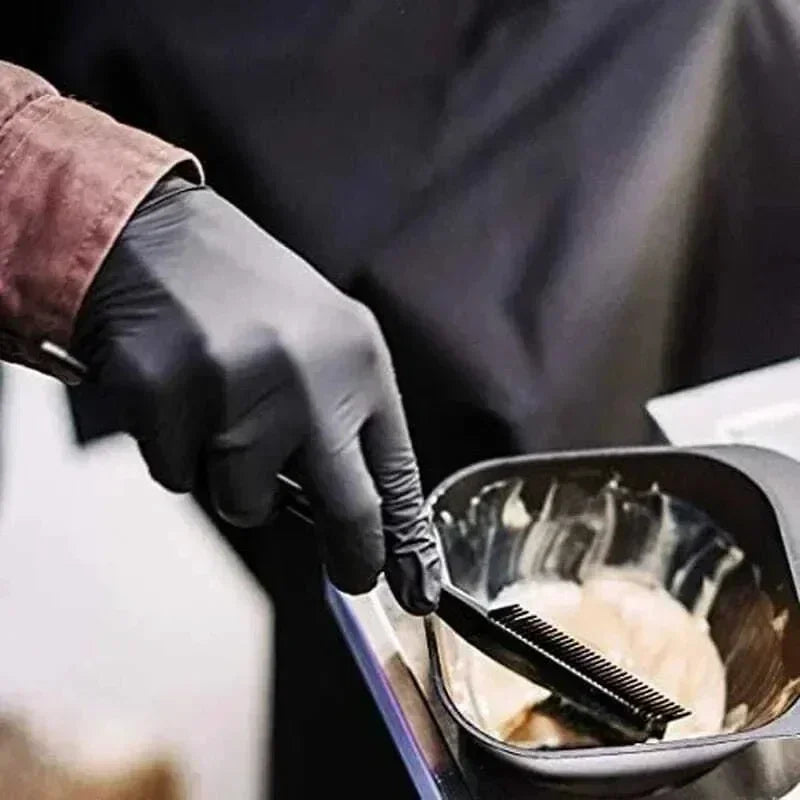 Black Xl Latex Gloves Pvc Gloves Disposable Nitrile Gloves Housework