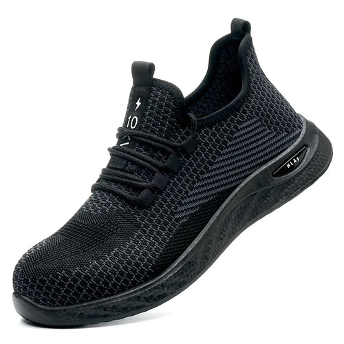 Men's work boots, men's safety shoes, breathable work sports shoes,