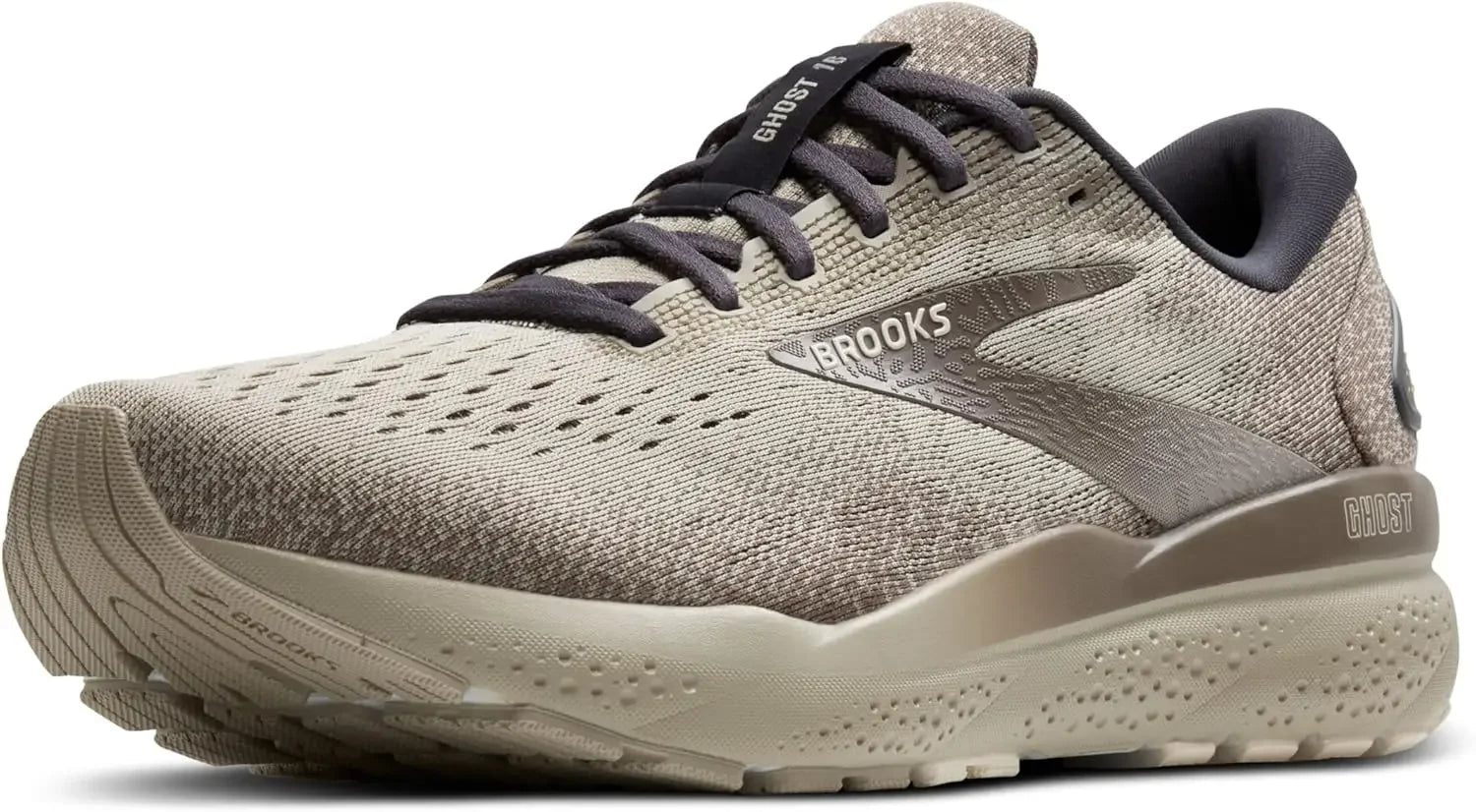 Brooks Men’s Ghost 16 Neutral Running Shoe Breathable Athletic Casual