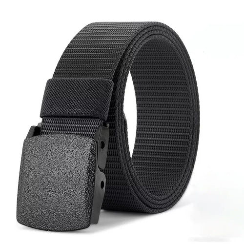 Nylon Military Tactical Men Belt 2 Pack Webbing Canvas Outdoor Web