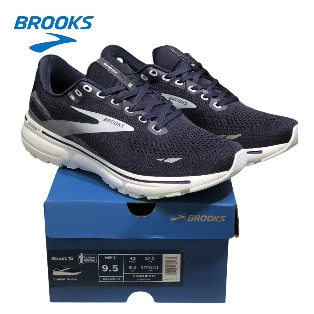 BROOKS Men’s Ghost 15 Provides A Flexible Fit And Responsive