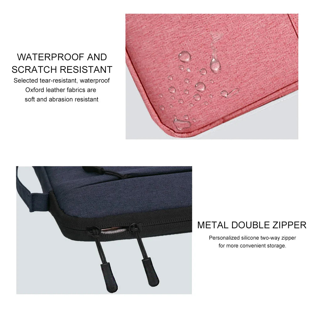 Laptop Bag Sleeve For Macbook Air M1 Mac Book Pro M2 M3 Lenovo iPad 13