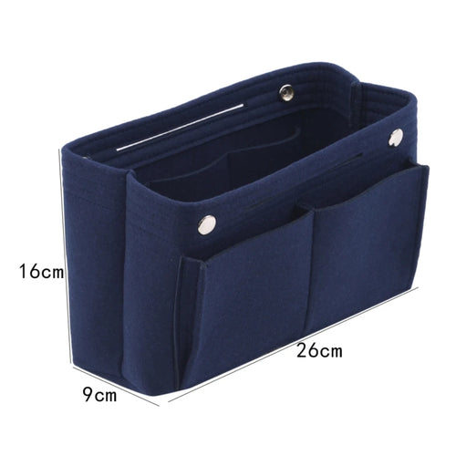 Multifunction Insert Makeup Bag Women Travel Inner Purse Cosmetic Bags