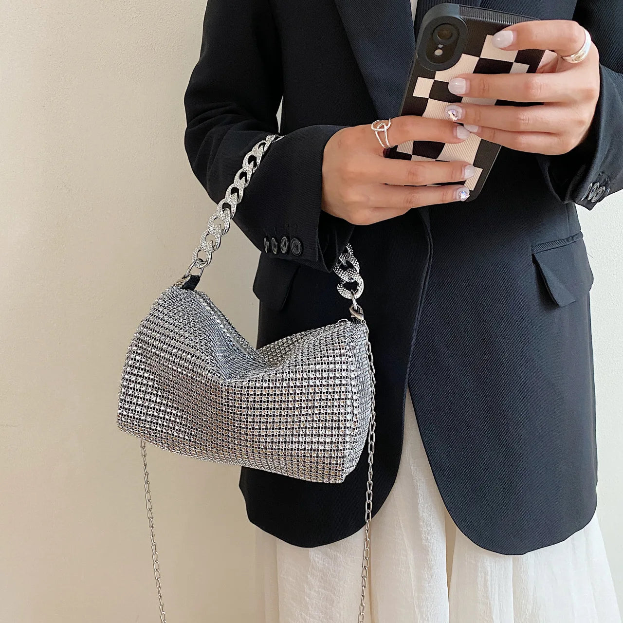 2024 New Bags Popular Korean Version Handbags Fashion Trend Bright
