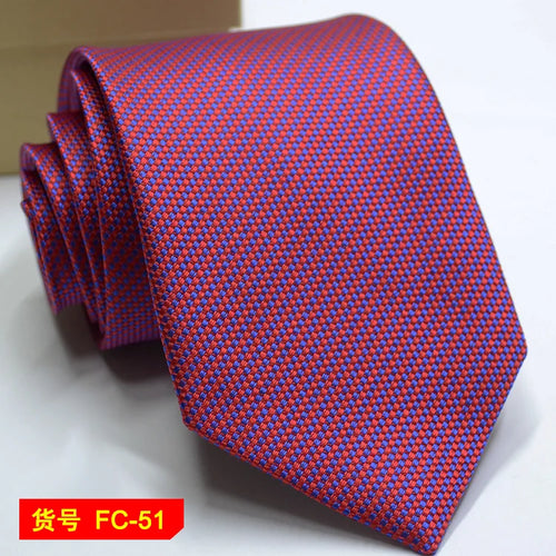 67 Styles Men's Ties Solid Color Stripe Flower Floral 7-8cm Jacquard