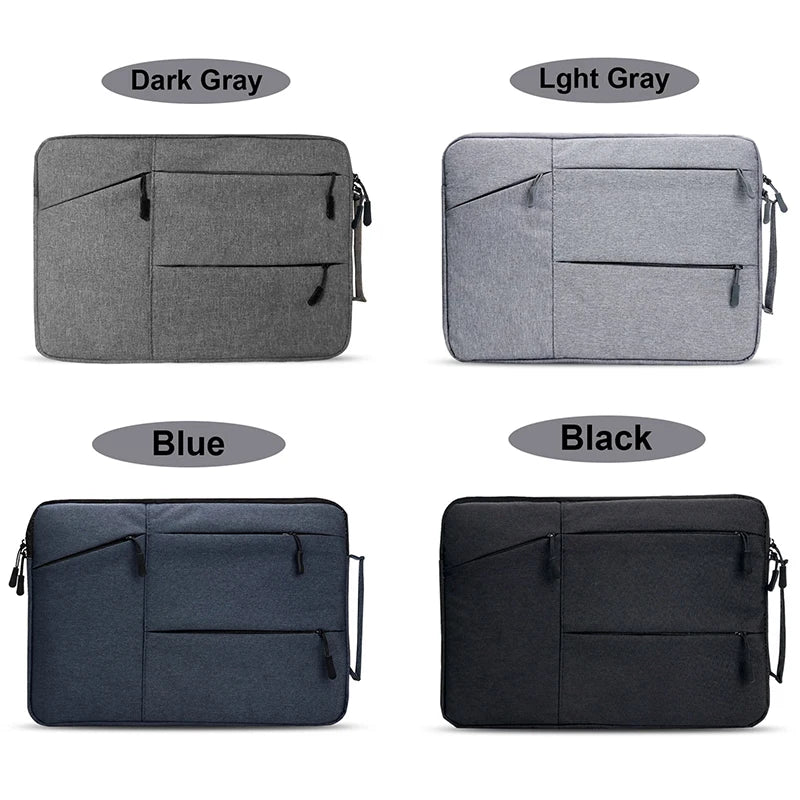 Multi-use Laptop Sleeve Bag With Handle for 11" 12" 13" 14" 15" 15.6"