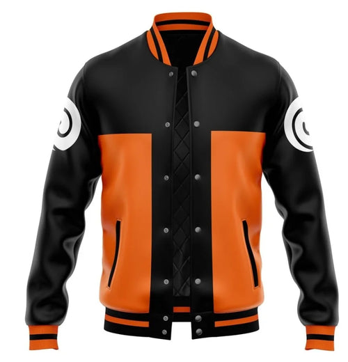 Anime Naruto Series Akatsuki Patternjacket Loose Oversized Clothes