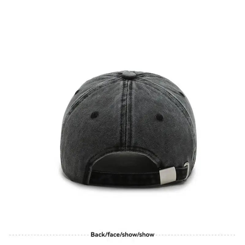 Hat Men's Spring/Summer Trend Embroidered Cowboy Baseball Hat Duck
