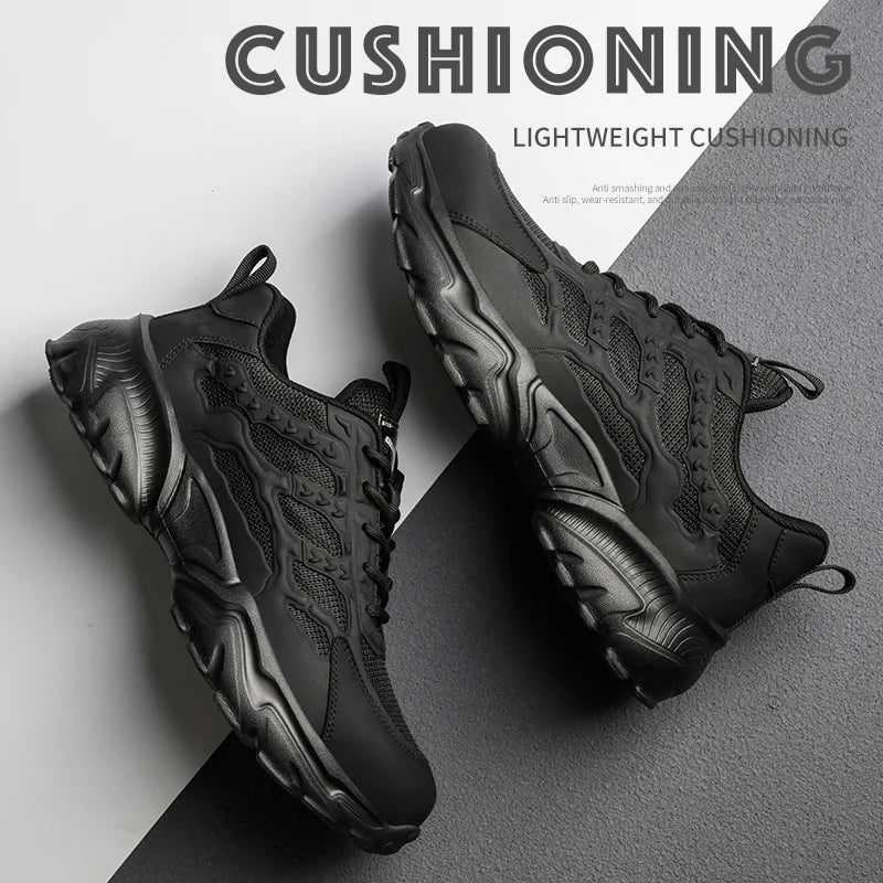 Work Safety Shoes For Men Lightweight Protective Work Sneakers