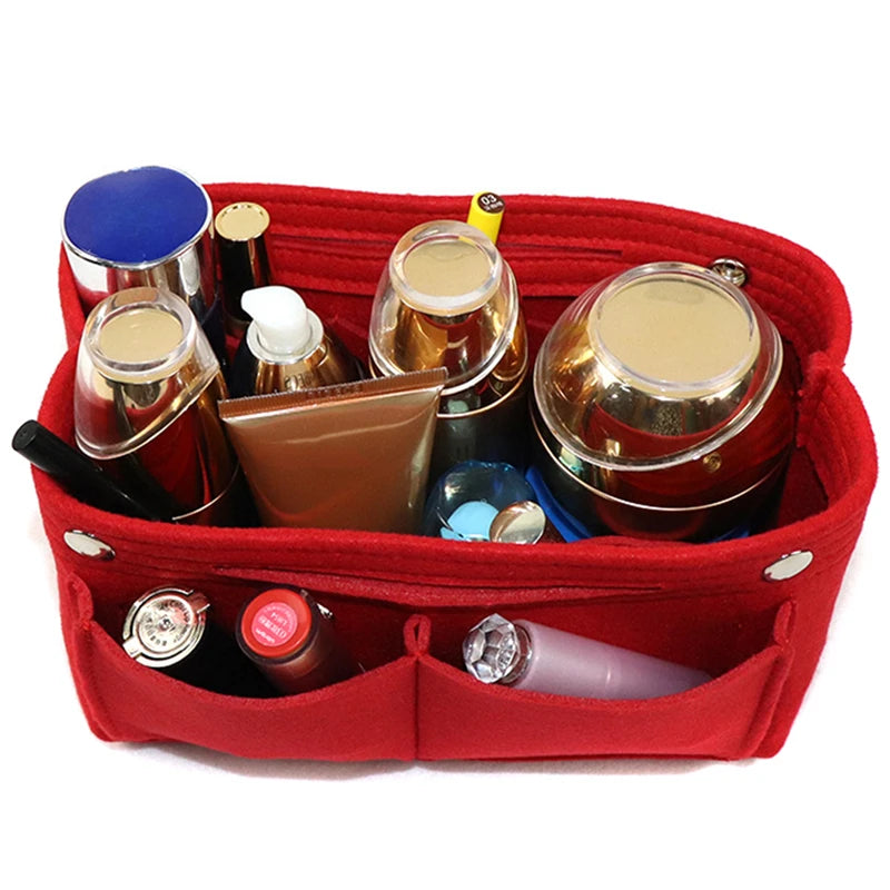Multifunction Insert Makeup Bag Women Travel Inner Purse Cosmetic Bags