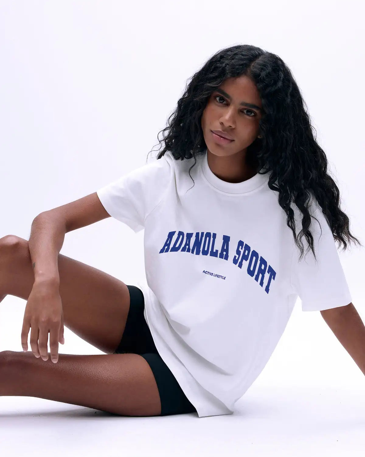 Summer Casual Sports Women's Men's T-shirt Trendy Brand Adanola Letter