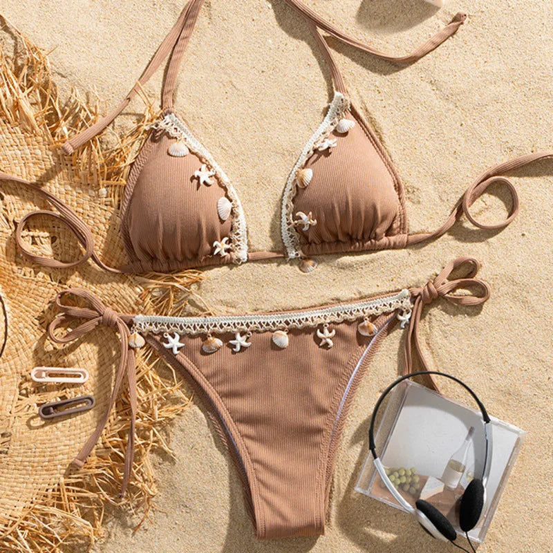 Sexy Bikinis 2025 Women's Swimwear Female Swimsuit For Swimming Wear