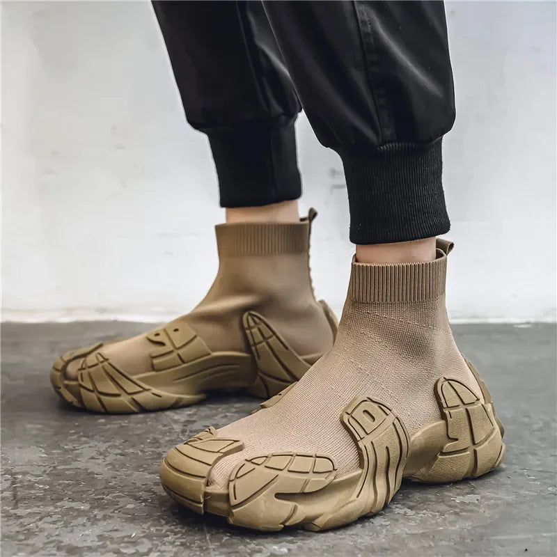 Outdoor Men Casual Boots Designer Soft Sneakers Winter Breathable