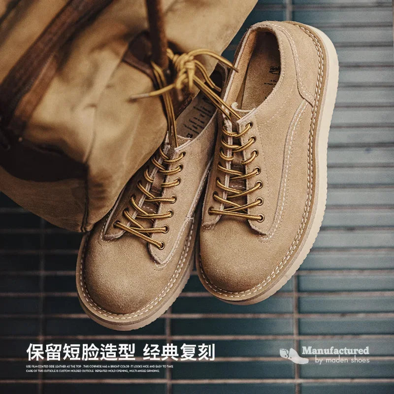 Maden Autumn Winter Shoes Men’s Work Ankle Boot Casual Shoes Outdoor