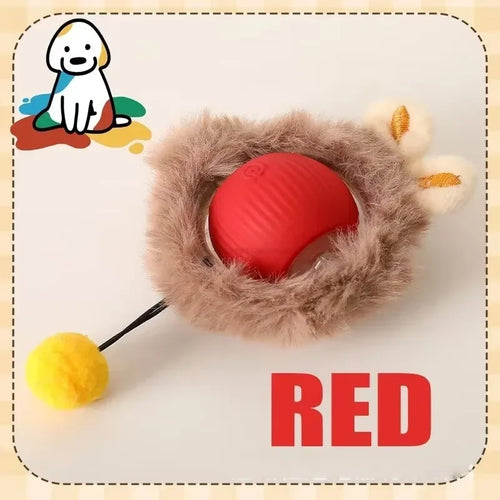 Cat Interactive Ball Training Self-moving Kitten Electric Cat Ball