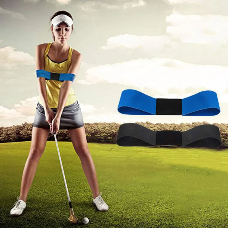 Professional Elastic Swing Golf Swing Arm Band Belt Men Women