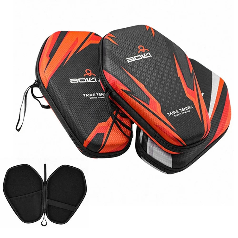 1pcs Table Tennis Racket Bags EVA Hard Shell Waterproof Dustproof