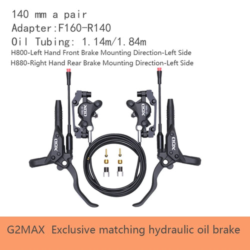 XOD XD-H800 / XD-H880 Hydraulic Disc Brakes for Electric Scooters &