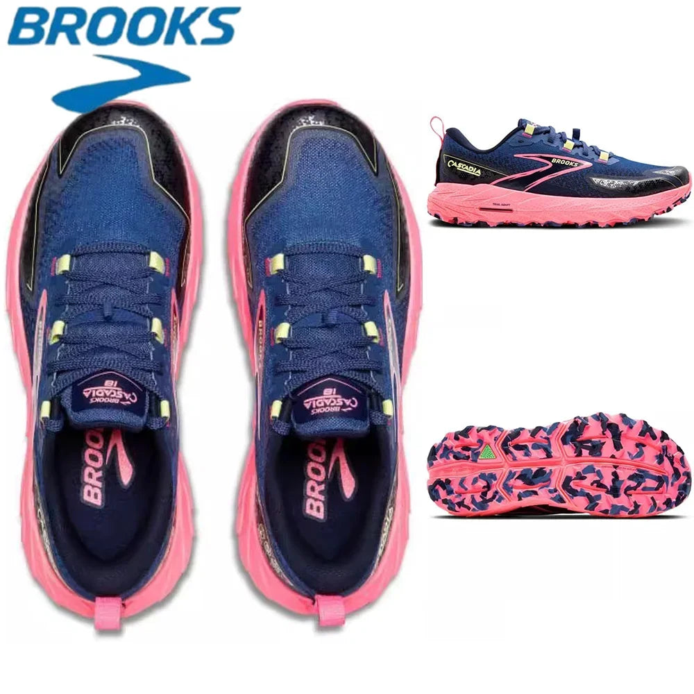Brooks Cascadia 18 Men’s&Women’s Mountain Trail Running Shoe