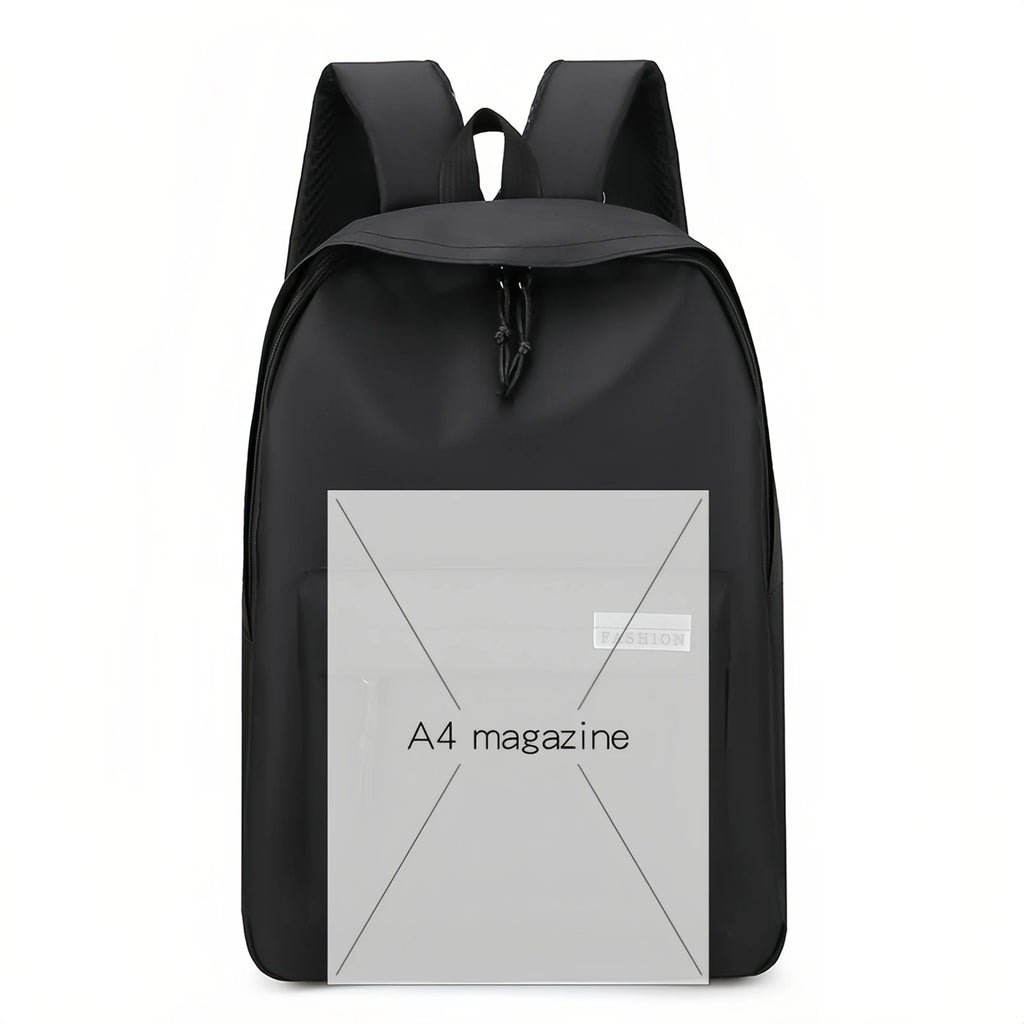 Men's Large Capacity Minimalist Preppy Backpack - Commuter Tote