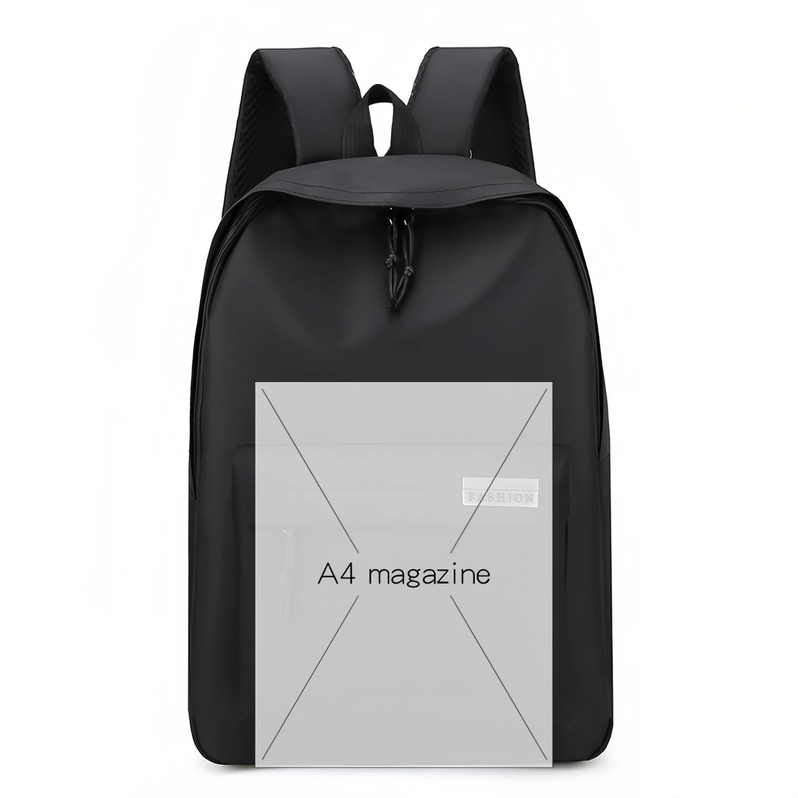 Men's Large Capacity Minimalist Preppy Backpack - Commuter Tote
