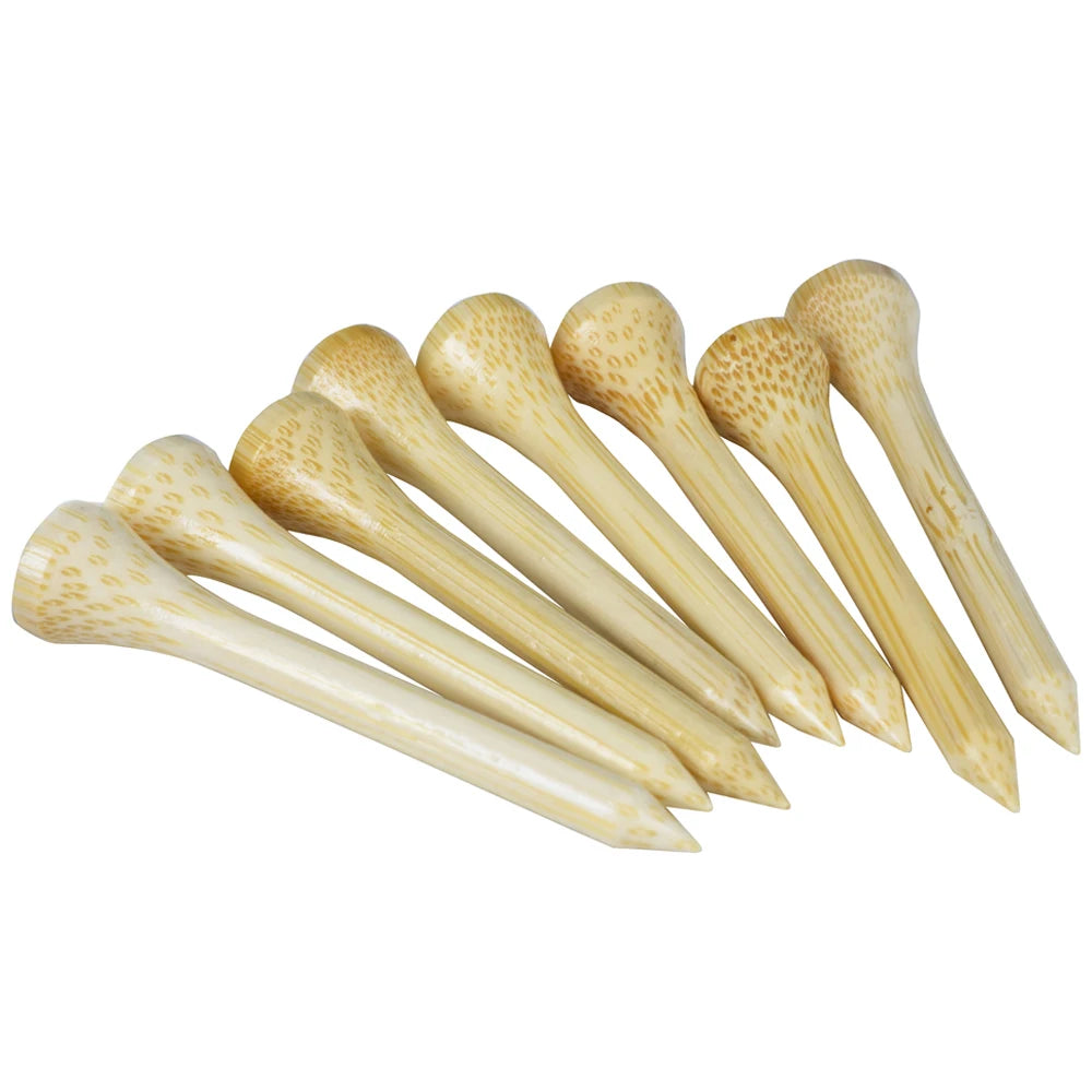 100Pcs/Bag Golf Tees Bamboo Golf Balls Holder 4 Sizes Available Drop