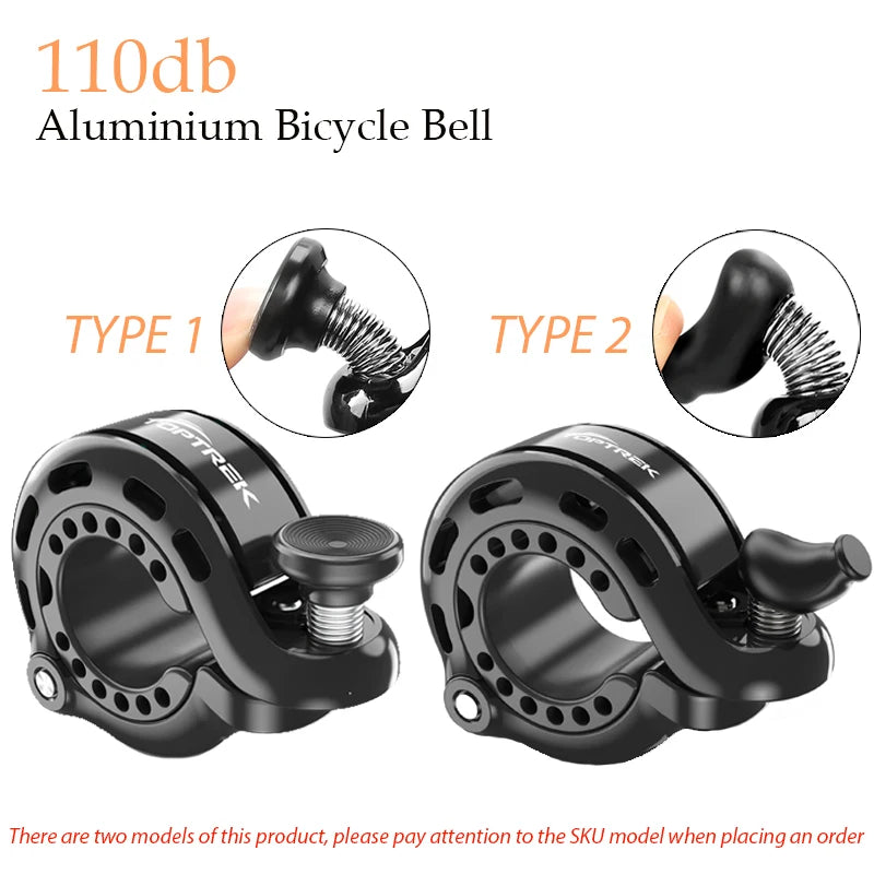 2025 New Upgrade Bicycle Bell 110dB Bell Loud Bicycle Horn Innovative