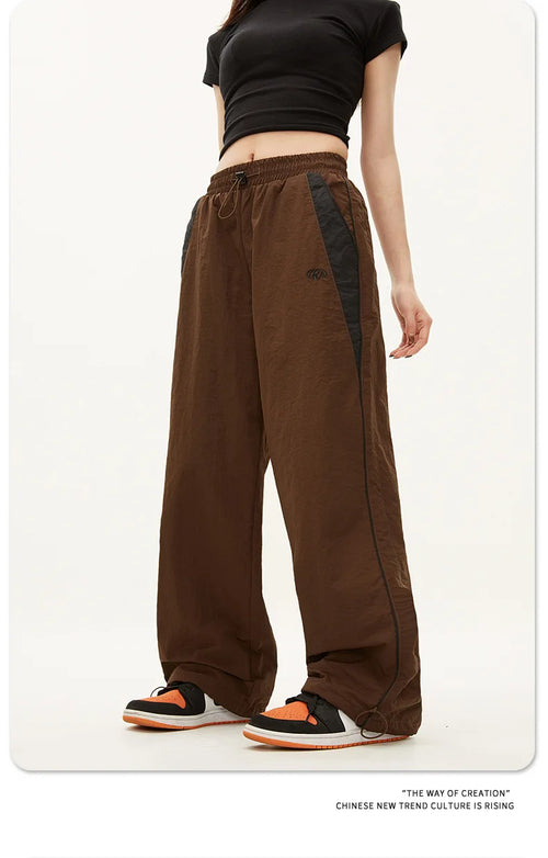 Women Casual Joggers Pants Fashion Streetwear Oversized Sports Wide