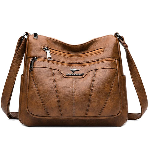 Soft Leather Women Bag Branded Designer Ladies Handbag Purses 2023