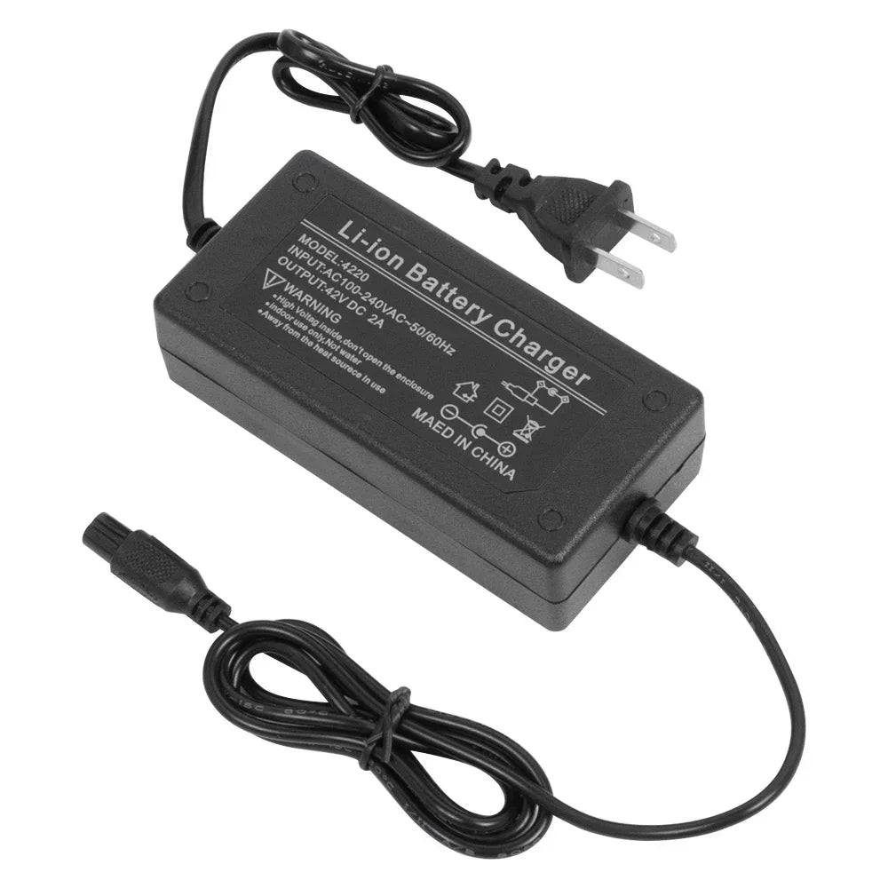 Battery Charger for Ebike Hoverboard 42v 2A Lithium Electric E Bike