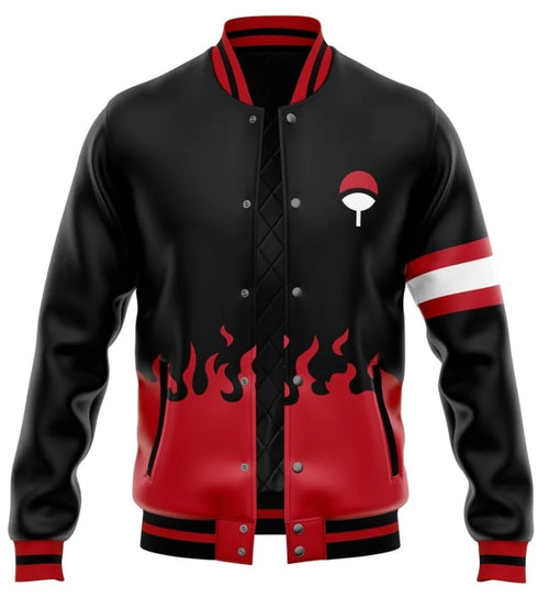 Anime Naruto Series Akatsuki Patternjacket Loose Oversized Clothes