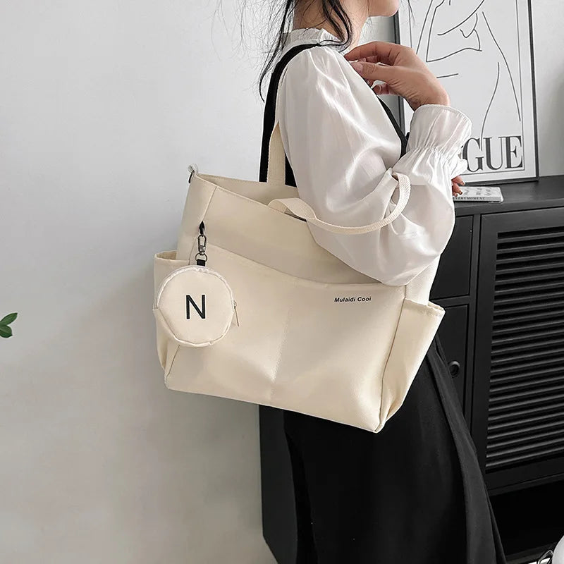 Waterproofed Women's Handbag Shoulder Crossbody Bags Oxford Tote Bag