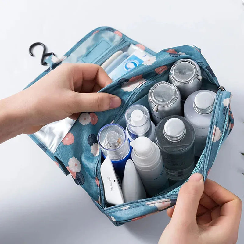 Multifunctional Travel Hook Wash Bag Cosmetics Storage Bag Waterproof